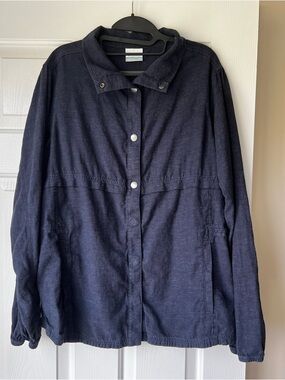 Women’s Columbia Summertime Jacket, Hemp and Cotton Fibers, XL